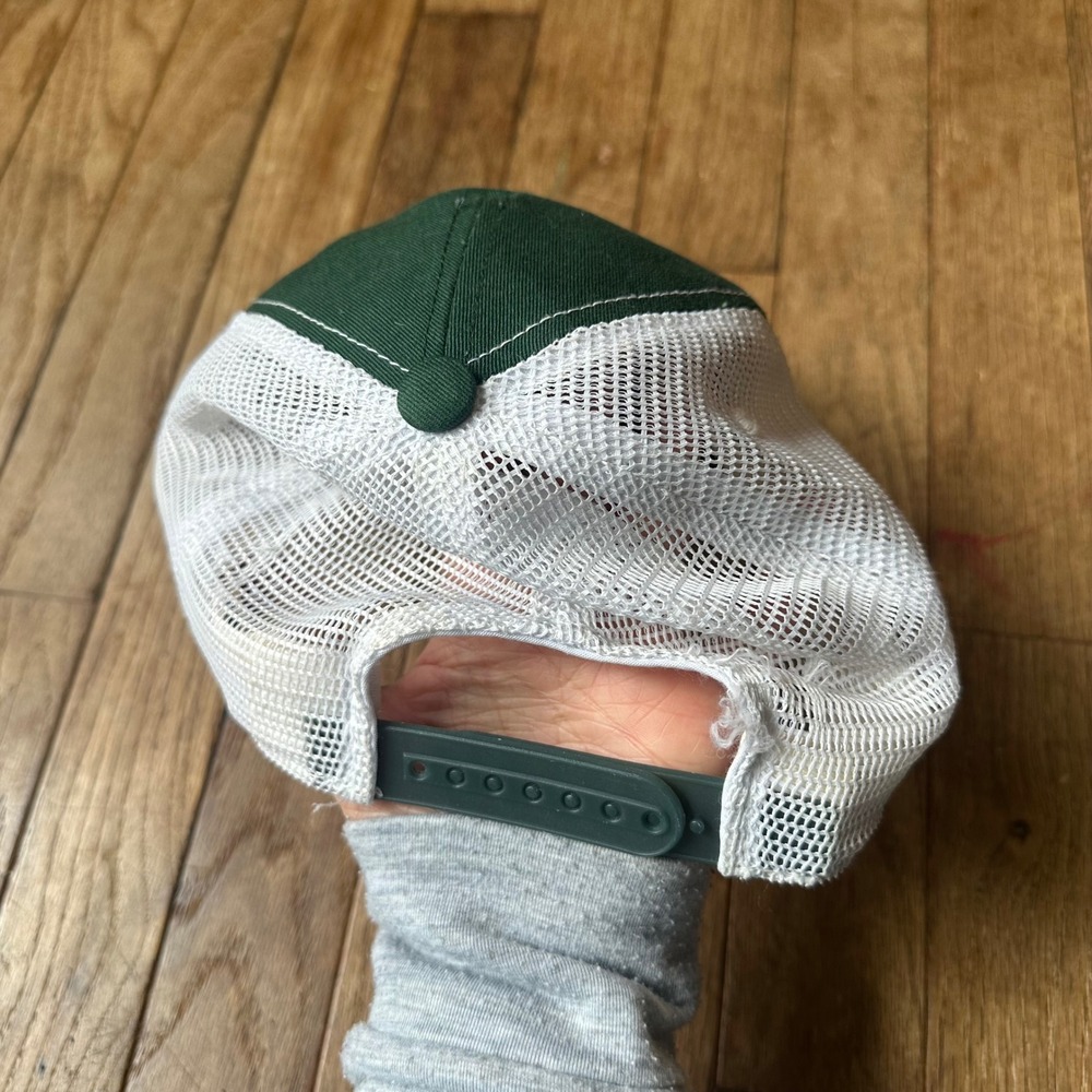 Michigan State Spartans Trucker Hat Cap Green White‎ Adjustable - Picture 2 of 7